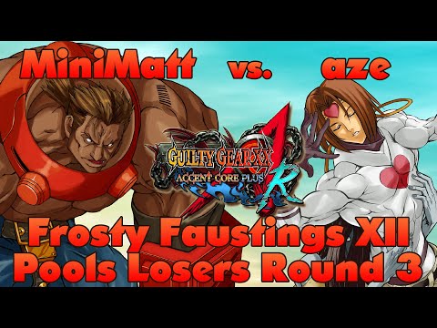 Frosty Faustings XII (2020) - Guilty Gear ACPR Pools L-Round 3 - MiniMatt (PO) vs. aze (ZA)