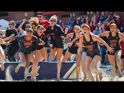 2019 Pac-12 Beach Volleyball Championship: Trojans celebrate third Pac-12 title in the last four...