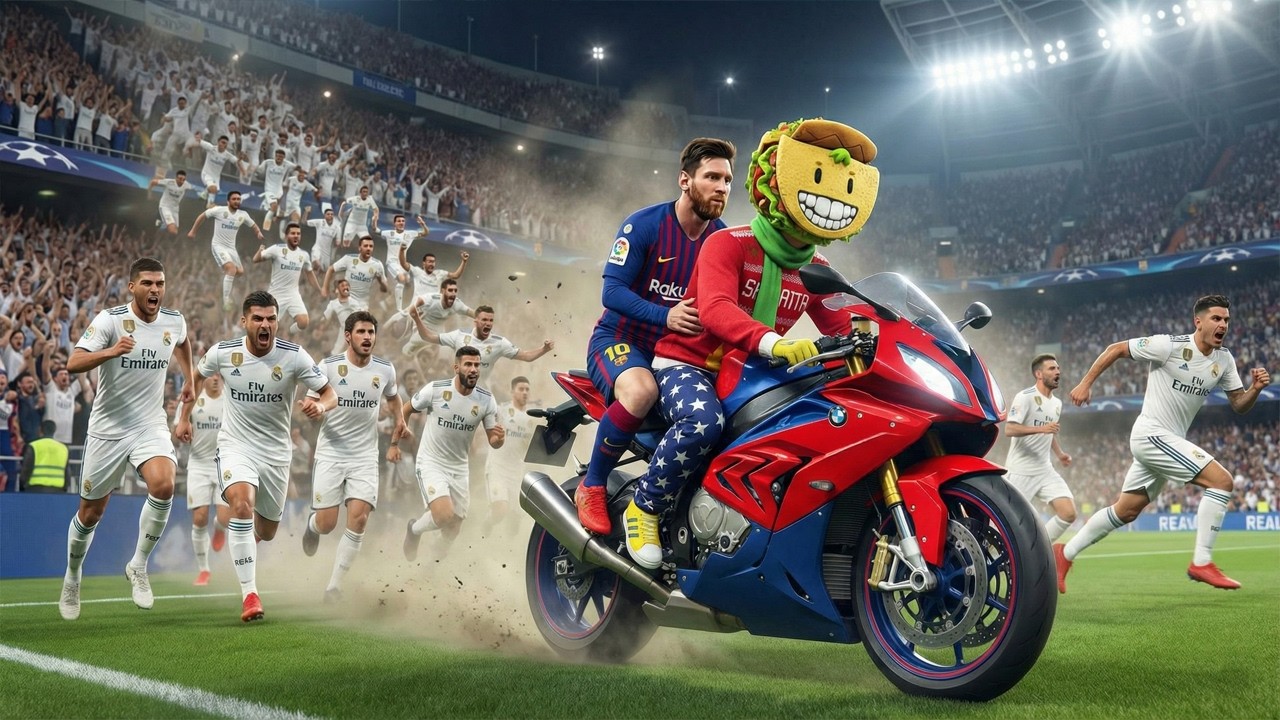 RESCATÉ a MESSI del REAL MADRID FC