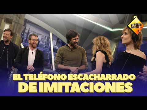 El teléfono escacharrado de imitaciones - Carlos Latre - El Hormiguero