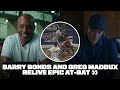 Must See Back And Forth With Barry Bonds And Greg Maddux