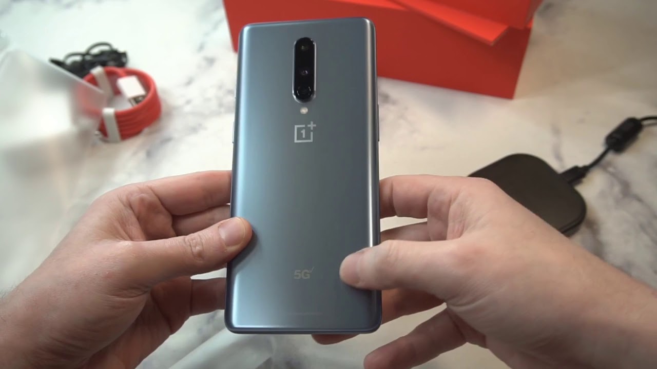 OnePlus 8 Polar Silver Unboxing