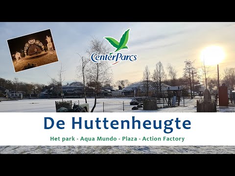 Center Parcs de Huttenheugte Aqua Mundo, wildwaterbaan, Water playhouse en Market Dome in Dalen
