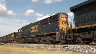 preview picture of video '(HD) CSX SD60 8790 on O721-30 (Cool Crew) 01.30.2011'