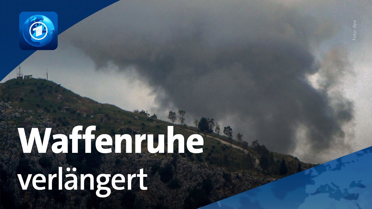 Waffenruhe zwischen Israel und Libanon verlängert – Angriffe gehen weiter