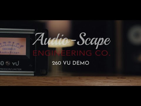 AudioScape Engineering Co. 260 vU Compressor/Limiter 2010’s Black image 4