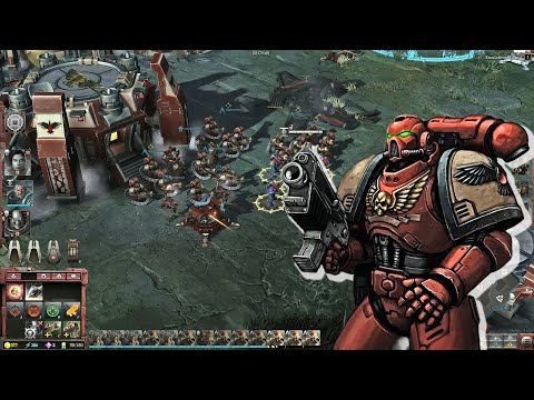 Blood Ravens vs Eldar | 3 vs 3 Massive Battle | Warhammer 40000 Dawn of War 3 Gameplay
