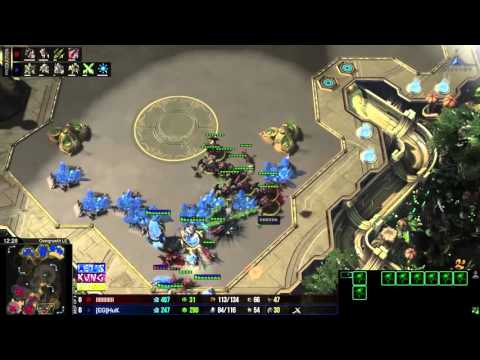 Starcraft 2 HuK vs viOlet Game 1 SC2 HOTS Tournaments