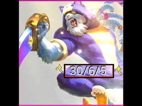 Rengar Gameplay | 30 kills! | (Ranked match) | Patch 11.1 | LeagueOfLegends