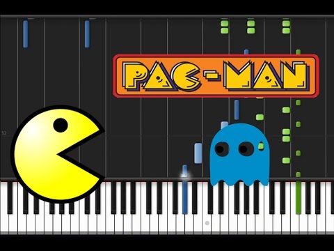 Pac-man - Main Theme Song [Synthesia Tutorial]