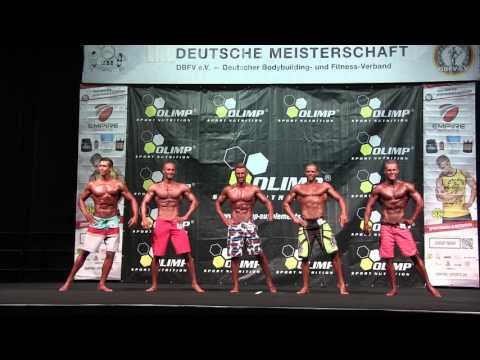 Int. Deutsche Meisterschaft 2015 - Vorwahl Mens Physique 2