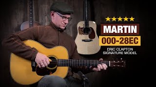 Video thumbnail for Quinton Plays Clapton - Martin 000-28EC Eric Clapton Review by Acoustic Letter
