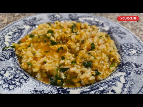 Arroz de Miolo de Amêijoas – Portuguese Clam Rice