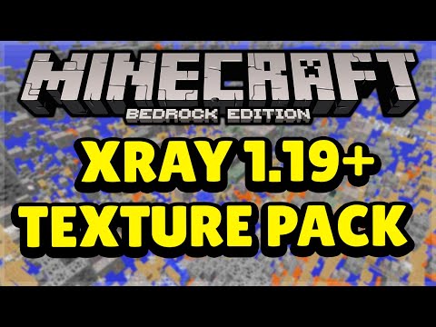 The BEST 1.19+ MCPE Xray Texture Pack! (MCPE ,Xbox, PC, Playstation)