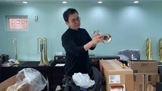 Video thumbnail for 바하 BTR311 & BTR411 Bb트럼펫 언박싱 (Bach BTR311, Bach BTR411 Bb key Trumpet Unboxing) by 김우일트럼펫터