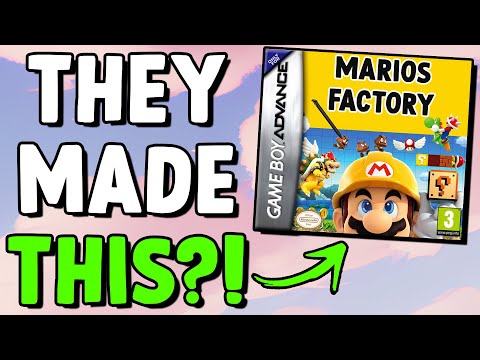 Top 5 WEIRDEST Cancelled Super Mario Games Ever