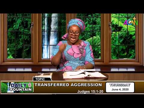 DAILY FOUNTAIN DEVOTIONAL OF JUNE 4, 2020 - MRS. EUNICE BABATUNDE, JP.