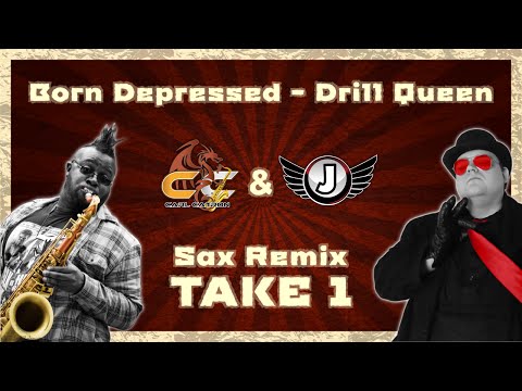 Born Depressed(Take 1) - The Jimquisition Intro Theme Sax Cover | Carl Catron & Jim Sterling