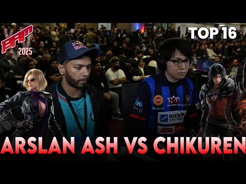 Arslan Ash (Nina) VS Chikuren (Clive) - TOP 16 - The BAM 15