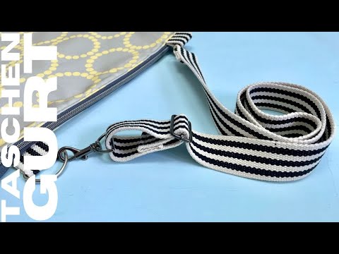 Gurtschieber auf Gurt fädeln: Gurtband einfädeln (Anleitung)