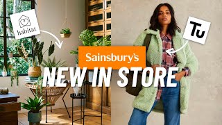 New In Sainsburys | Habitat Home & Autumn Fashion