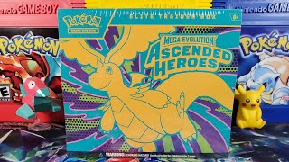 Ascended Heroes Elite Trainer Box Unboxing!