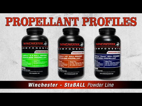 Winchester StaBALL Powders - Propellant Profiles