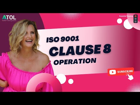 What is Clause 8 Operation in ISO 9001 2015
