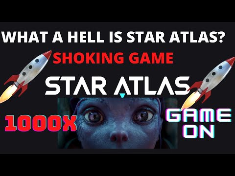 STAR ATLAS (ATLAS) WHAT THE HELL IS STAR ATLAS ?  HUGE POTENTIAL!!! PLAY TO EARN , SHOKING GAME!