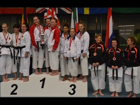 2017 JKA European Championship - Senior Ladies Team Kata