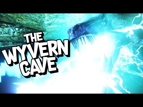 ARK Survival Evolved Ep #39 - ENTER THE WYVERN CAVE! (Modded Survival)