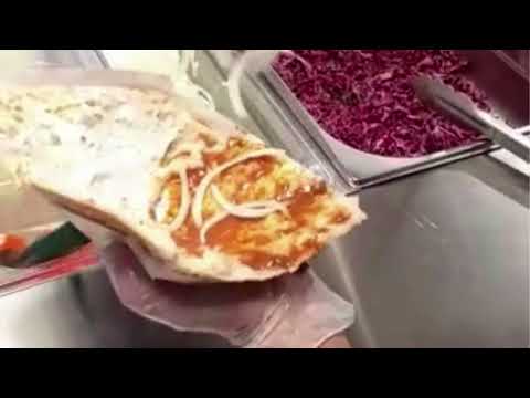 Döner kebab Making at Gdk Rosengard store.