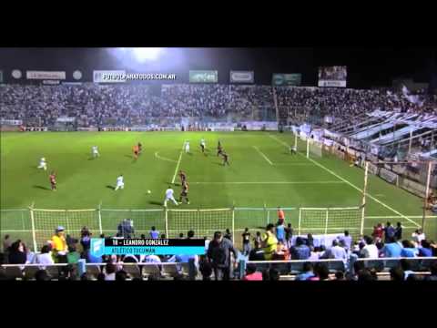 Gol de L. González. Atl. Tucumán 1 - Patronato 0. Fecha 13. B Nacional 2015. FPT.