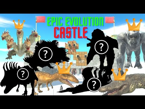 KING GORO + GORO EPIC EVOLUTION + KING PURUSSAURUS + EPIC PURUSSAURUS ATTACK QUEEN HYDRA + ARBS