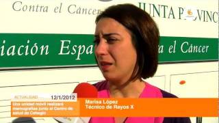 Una unidad móvil realizará mamografías junto al Centro de Salud de Cehegín