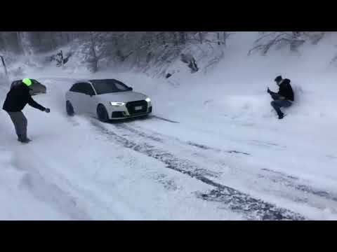AUDI QUATTRO POWER on Snow BEST Compilation 3 S3 S4 S6..
