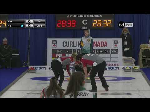 2018 U-18 Curling Championship - PEI vs. NWT