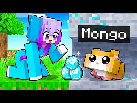 Playing As A BABY HAMSTER In Minecraft!