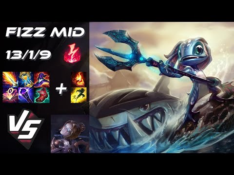 MID Fizz vs Orianna - NA Grandmaster Patch 14.24