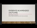 Revised Rules on Evidence by Professor Tranquil Gervacio S.  Salvador III (PALS Lecture Series 2020)