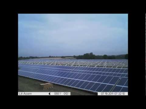 Islip Solar Park Construction