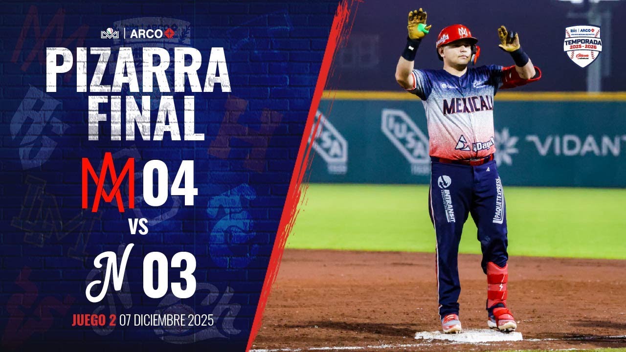 RESUMEN: Águilas de Mexicali vs Jaguares de Nayarit | 7 de diciembre de 2025 | Juego 3