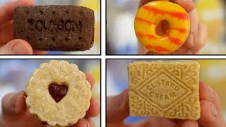 DIY Custard Cream, Jammie Dodger, Party Rings & Chocolate bourbon biscuits