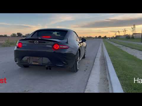 HKS Legamax Premium Axle-Back Exhaust Comparison Video for ND2 Mazda MX-5 Miata
