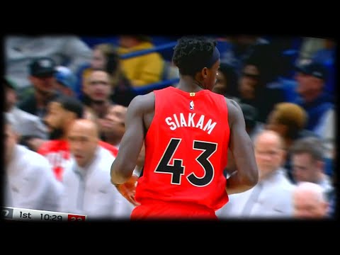 Pascal Siakam Drops 9 Straight Points - Raptors vs Pelicans