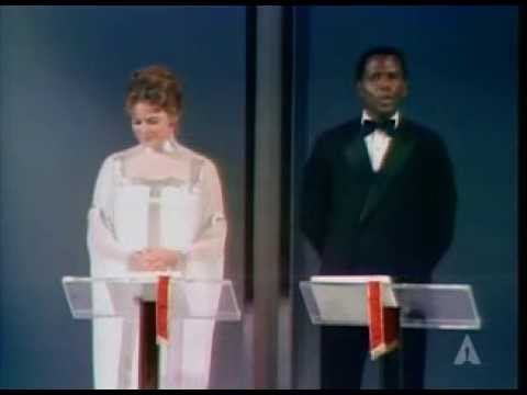 Ingrid Bergman, Sidney Poitier and the UCLA Marching Band: 1969 Oscars