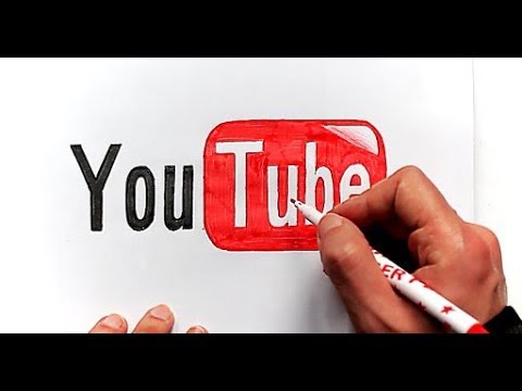 How to Draw the Youtube Logo (Ehedov Elnur)Как нарисовать логотип Youtube