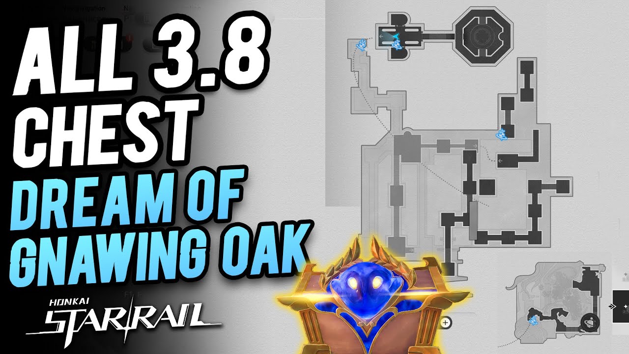 HSR 3.8 Dream Of Gnawing Oak All Collectibles and Chest Locations | Honkai Star Rail