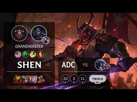 Shen ADC vs Kai'Sa - NA Grandmaster Patch 10.25b