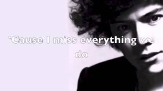 One direction - HALF A HEART (LYRICS-PICTURES)